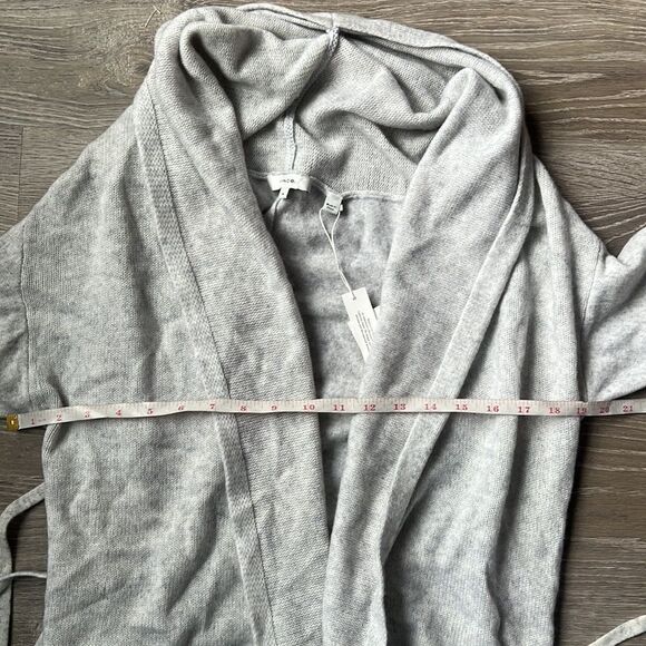 NEW Vince Belted Wool And Cashmere-blend Cardigan - Picture 12 of 13